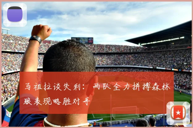 马祖拉谈失利：两队全力拼搏森林狼表现略胜对手